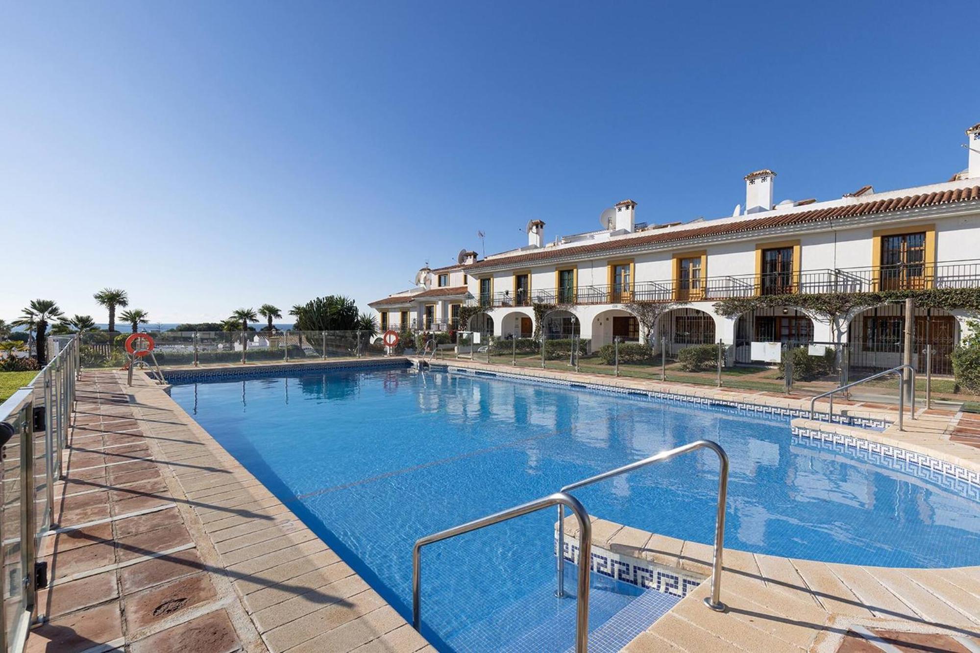 042 Classic 2 Bed Andalusian Townhouse 500M From Beach Mijas Eksteriør bilde